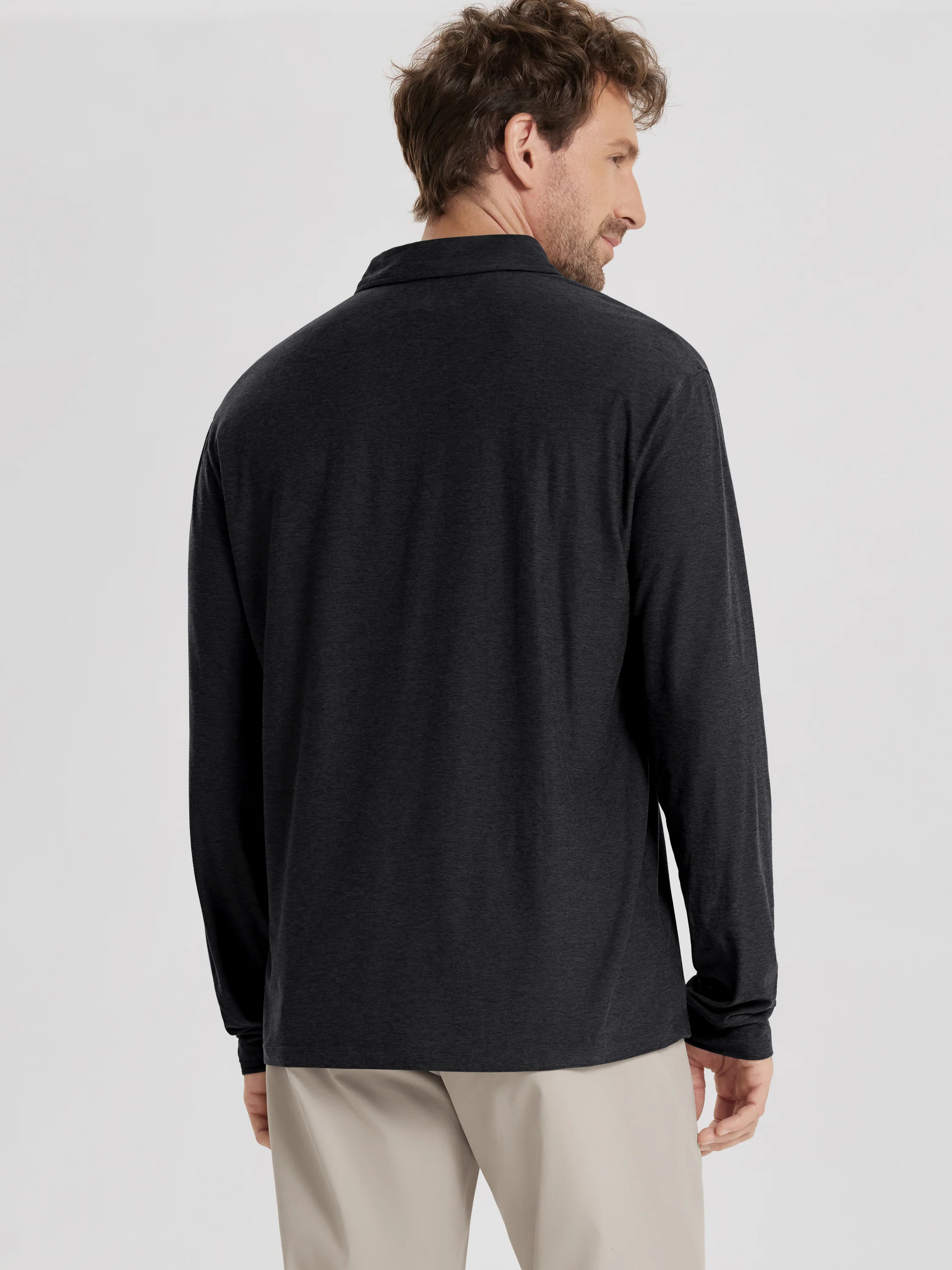 odSTRATUM Men's Performance Long Sleeve Polo - Image 9