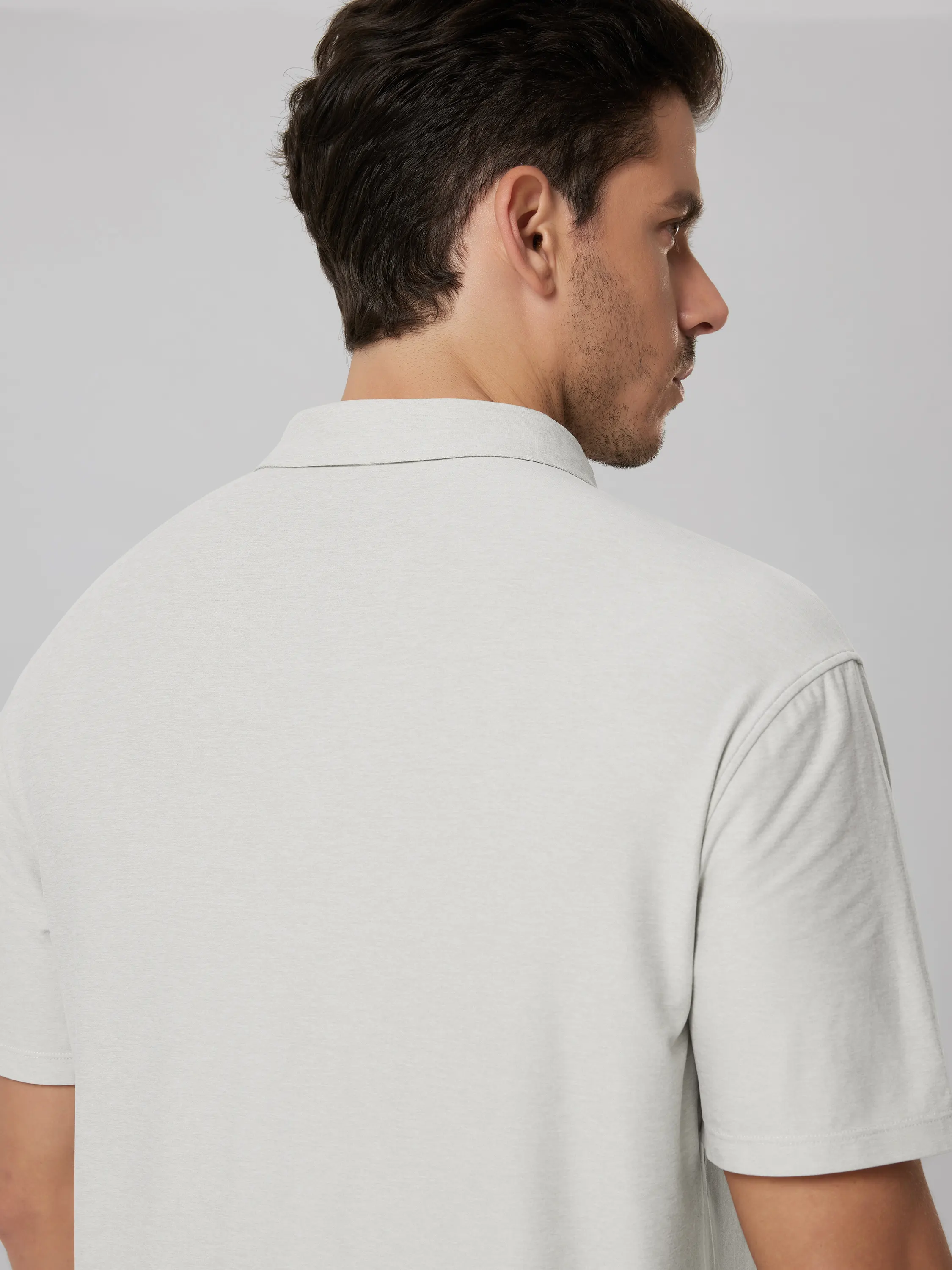 odSTRATUM Men's Short Sleeve Button Down Shirt - Image 59