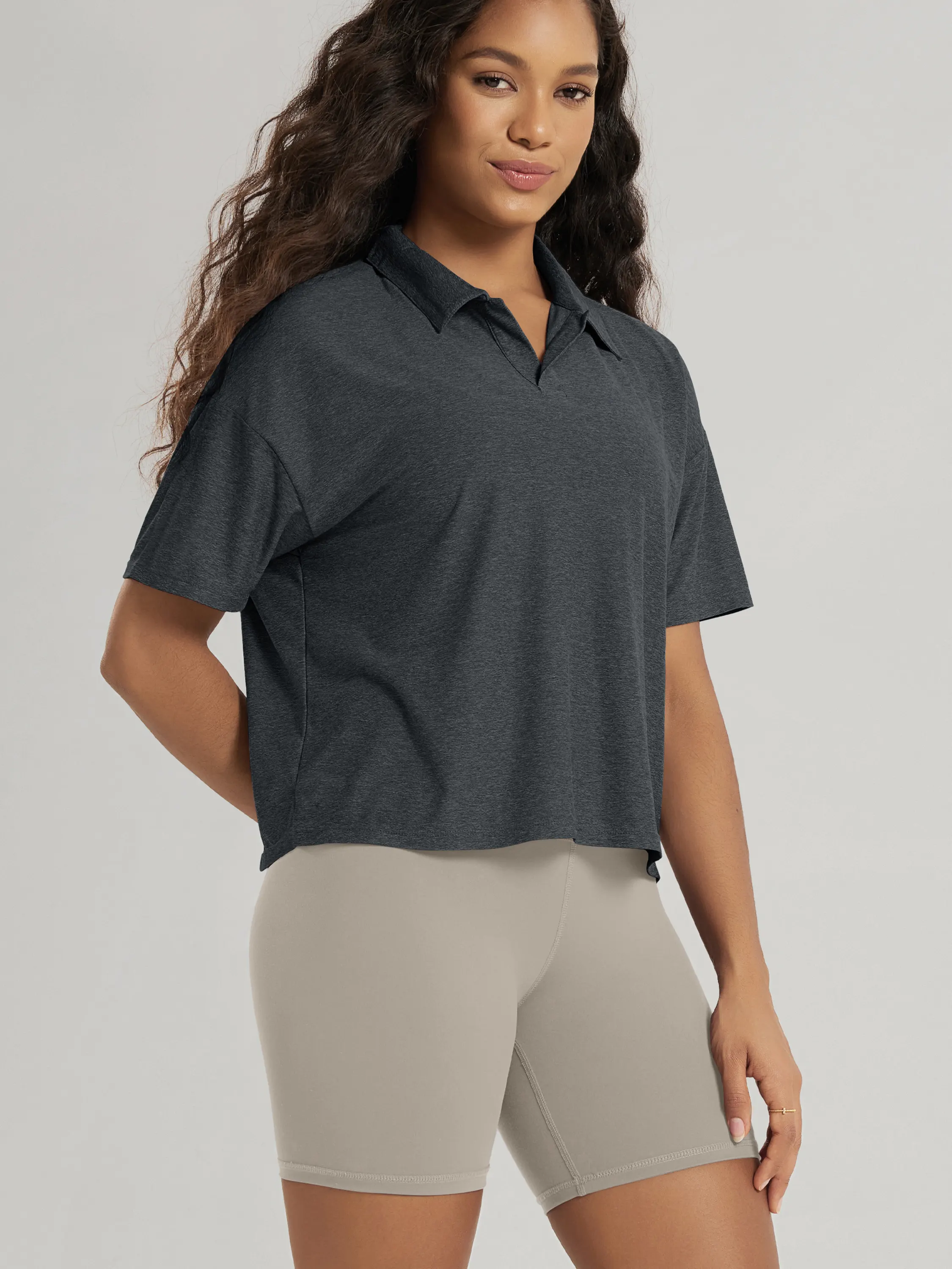 odSTRATUM Performance Crop Short Sleeve Polo - Image 18