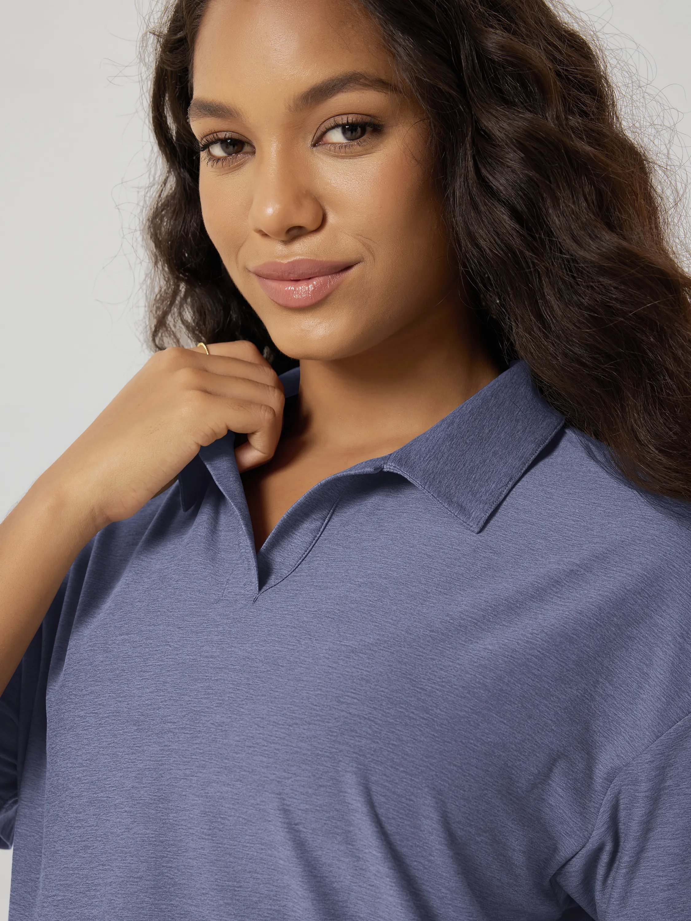 odSTRATUM Performance Crop Short Sleeve Polo - Image 25