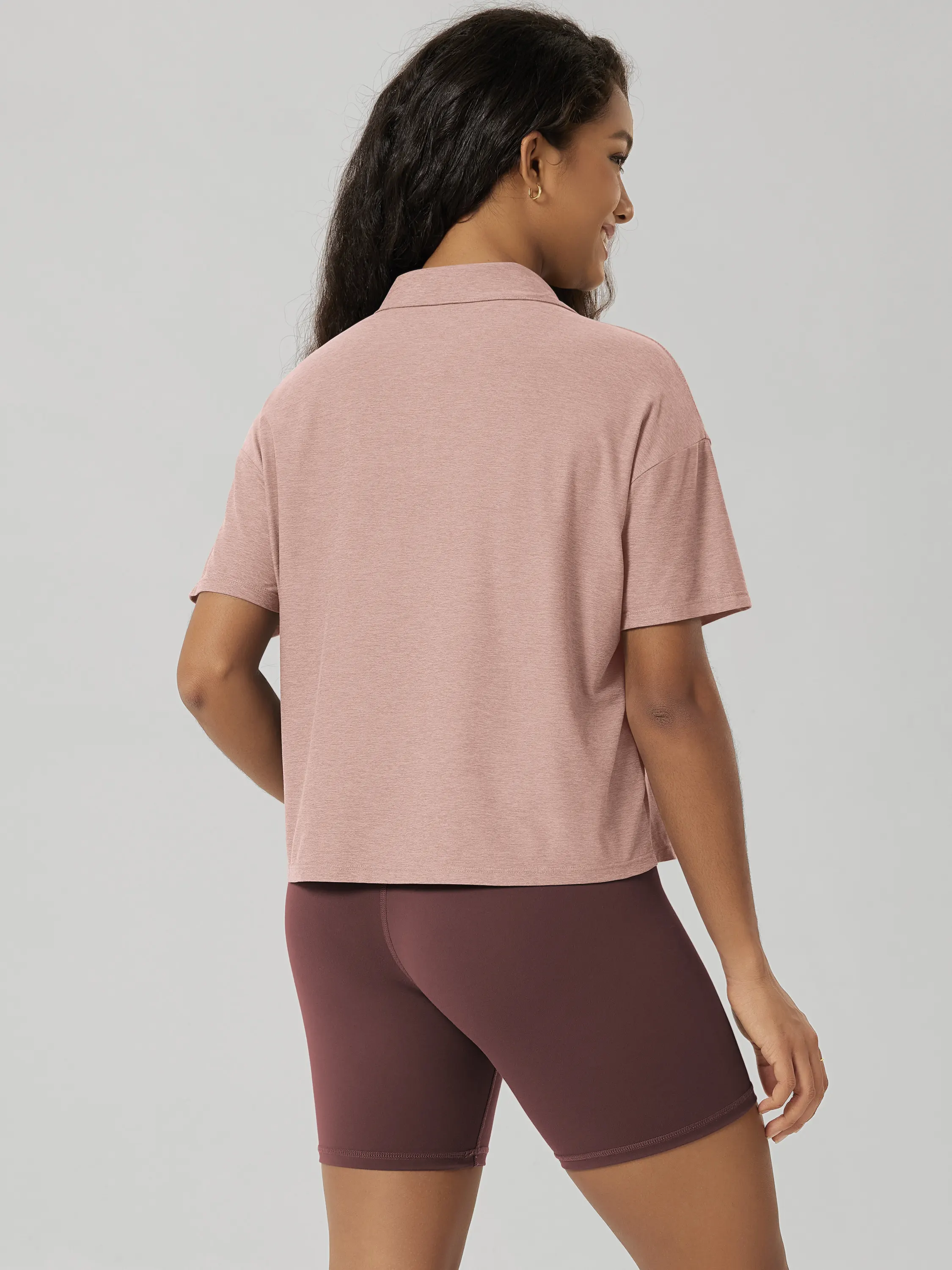 odSTRATUM Performance Crop Short Sleeve Polo - Image 3