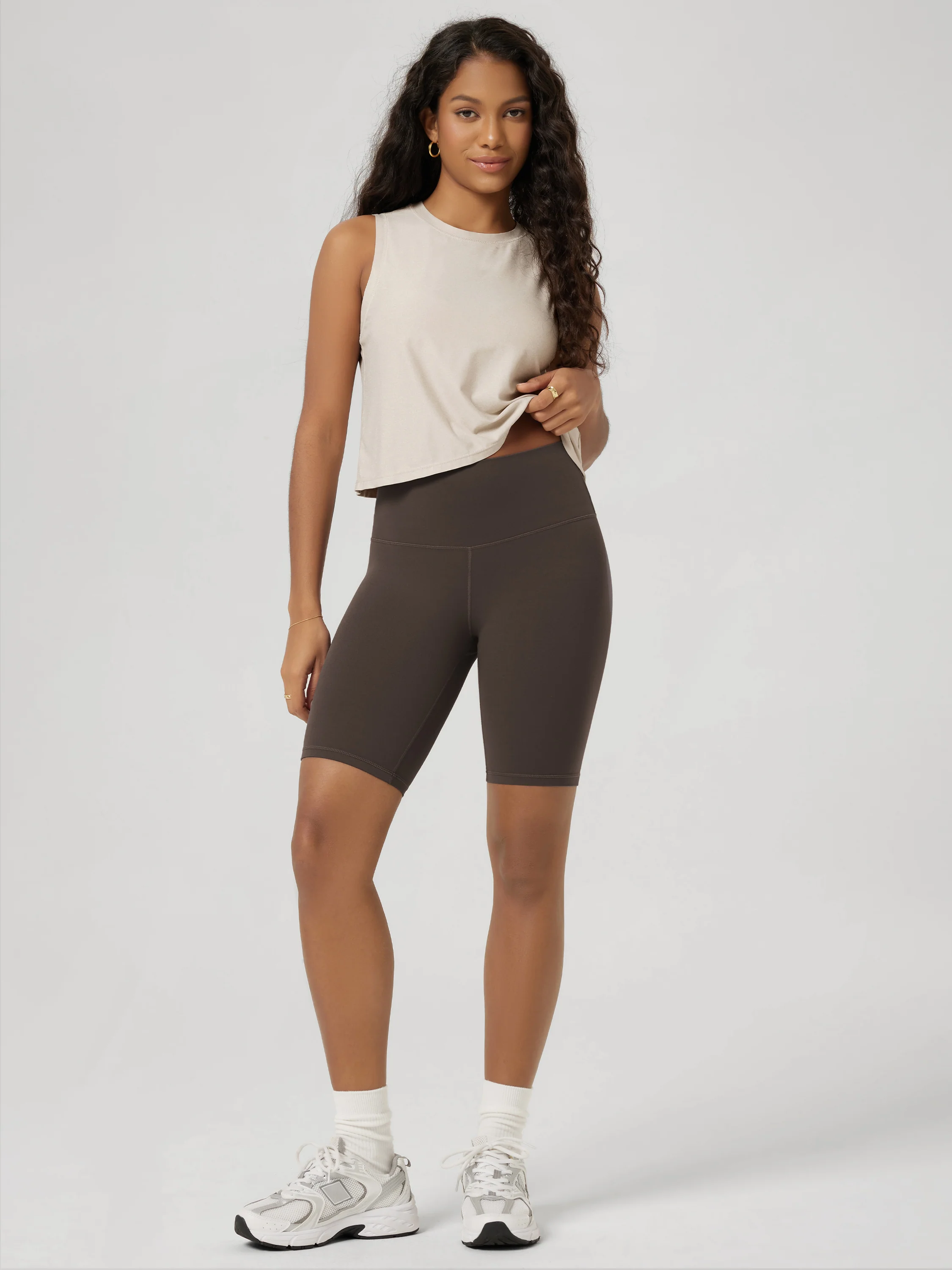 odSTRATUM Performance Crop Tank Sleeveless Tee - Image 34