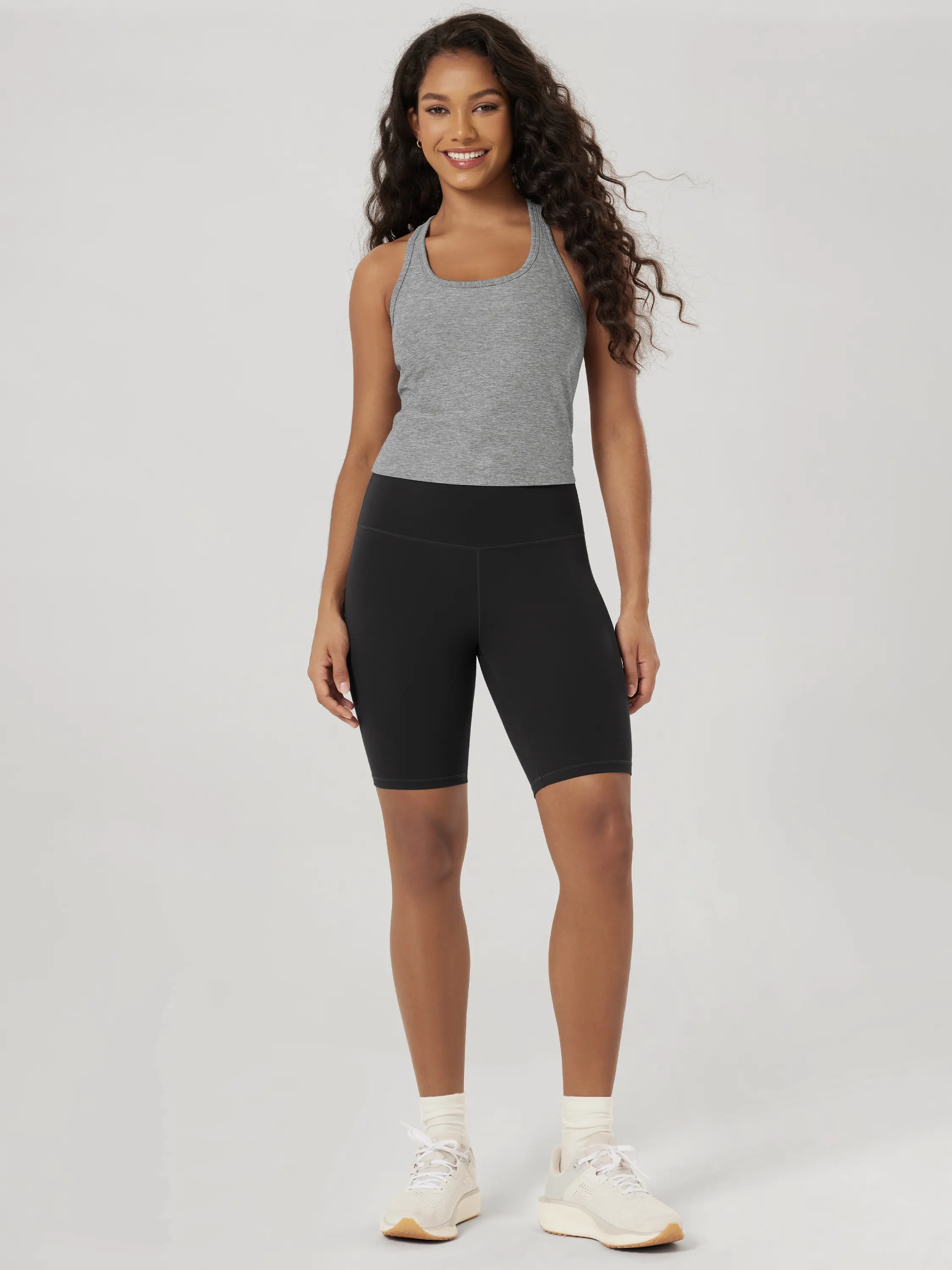 odSTRATUM Racerback Crop Tank with Built-in Bra - Image 39