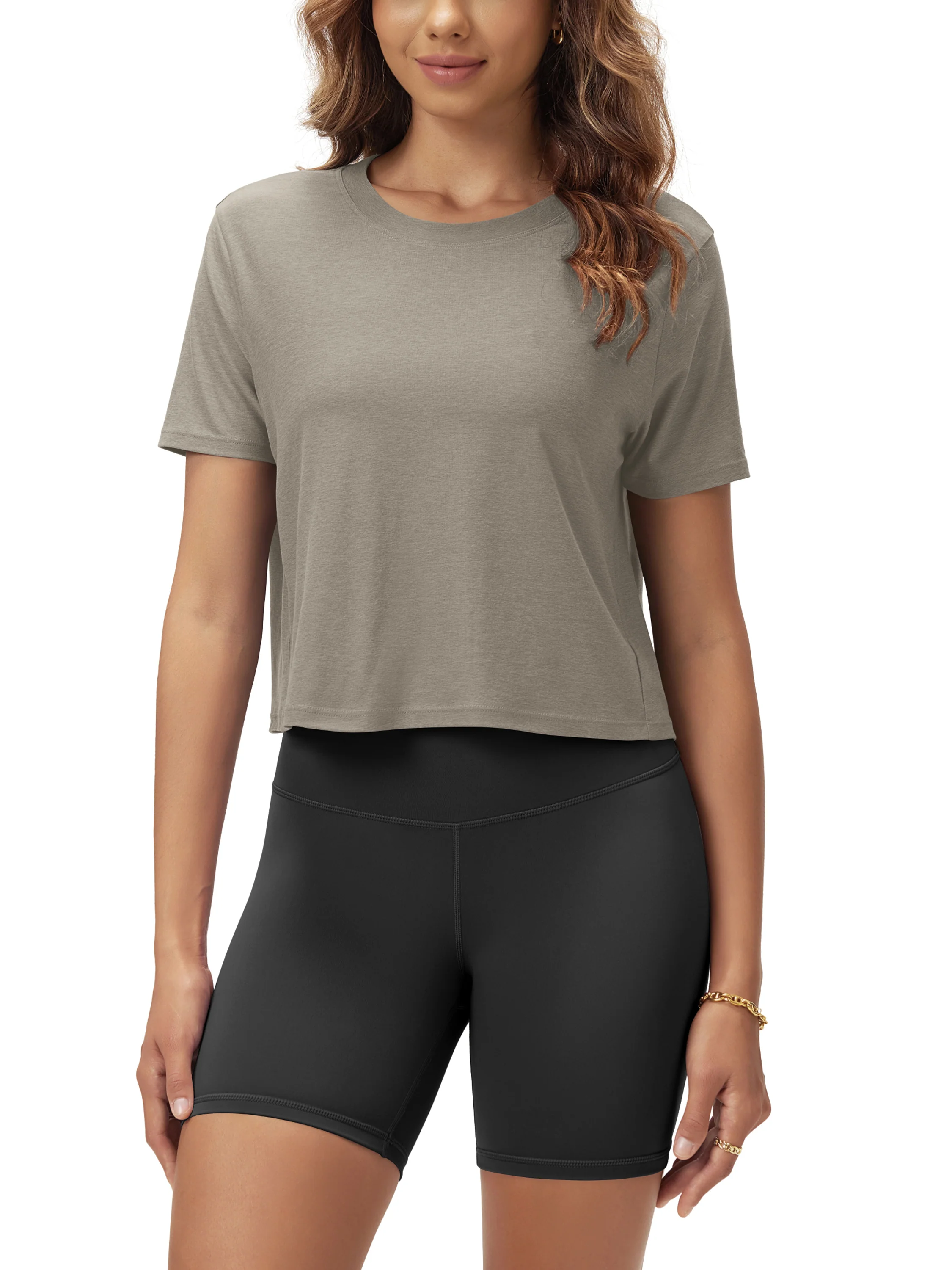 odSTRATUM Women's Performance Cropped Tee - Image 106