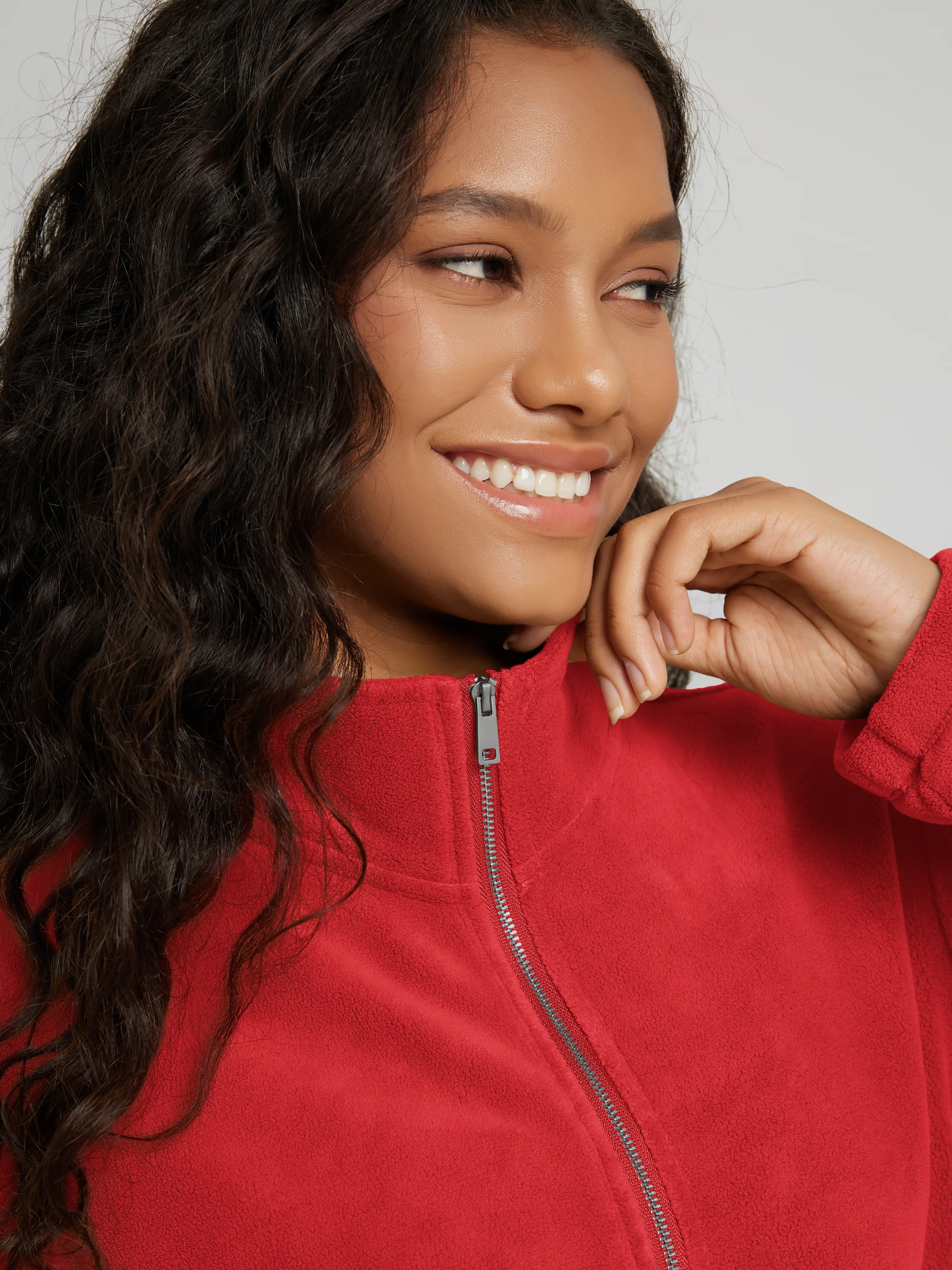 Polar Fleece Full-Zip Jacket with Pockets - Image 25