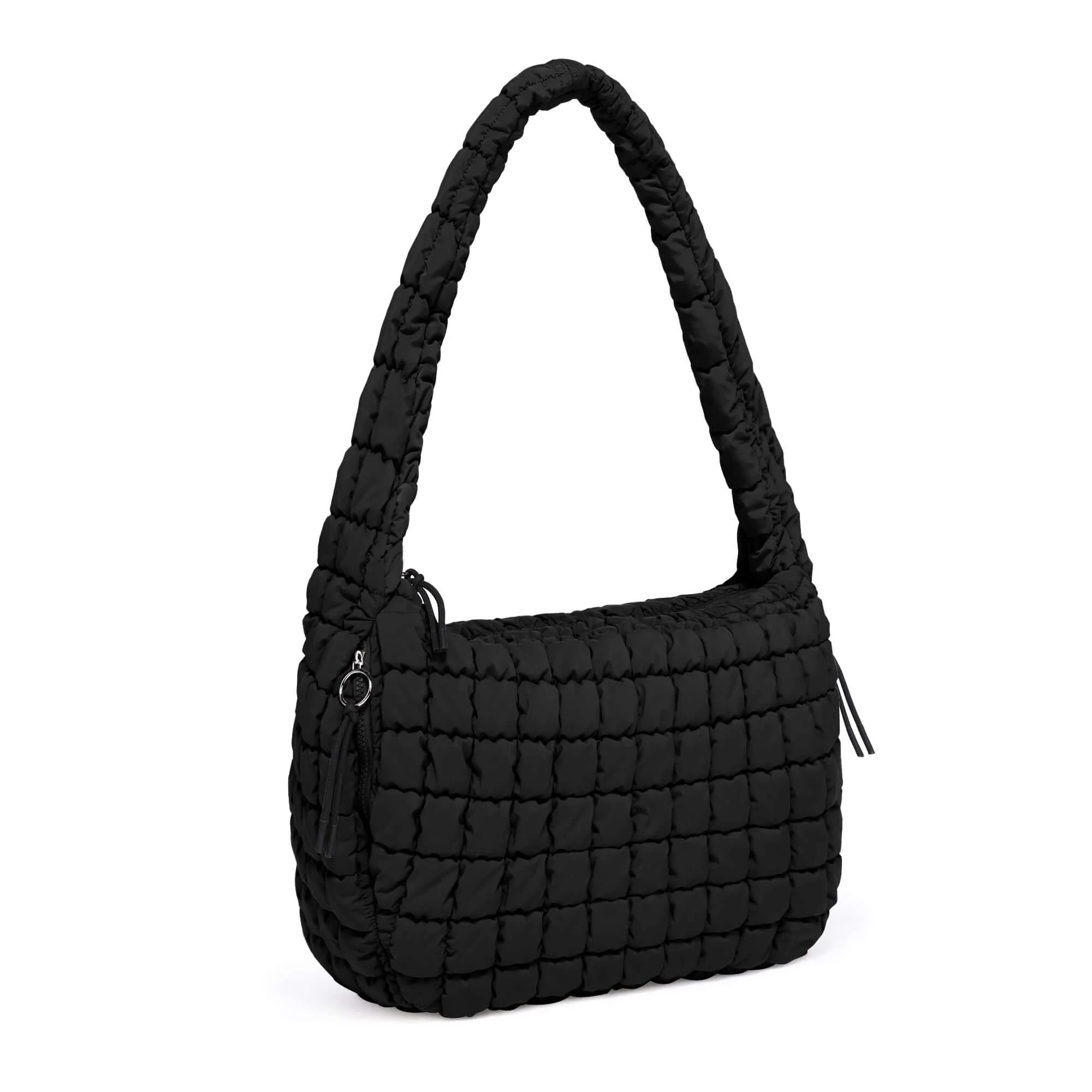 22L Quilted Carryall Crossbody Padding Bag - Image 14