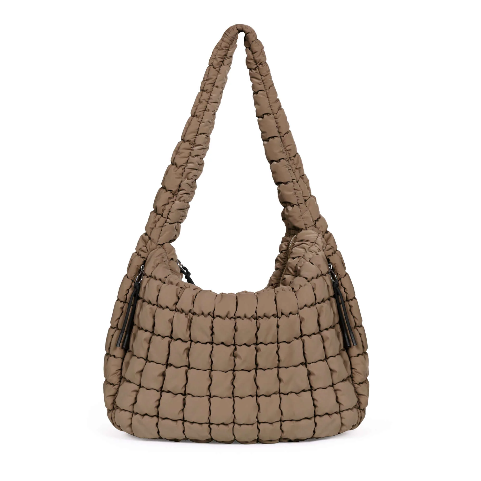 22L Quilted Carryall Crossbody Padding Bag - Image 19