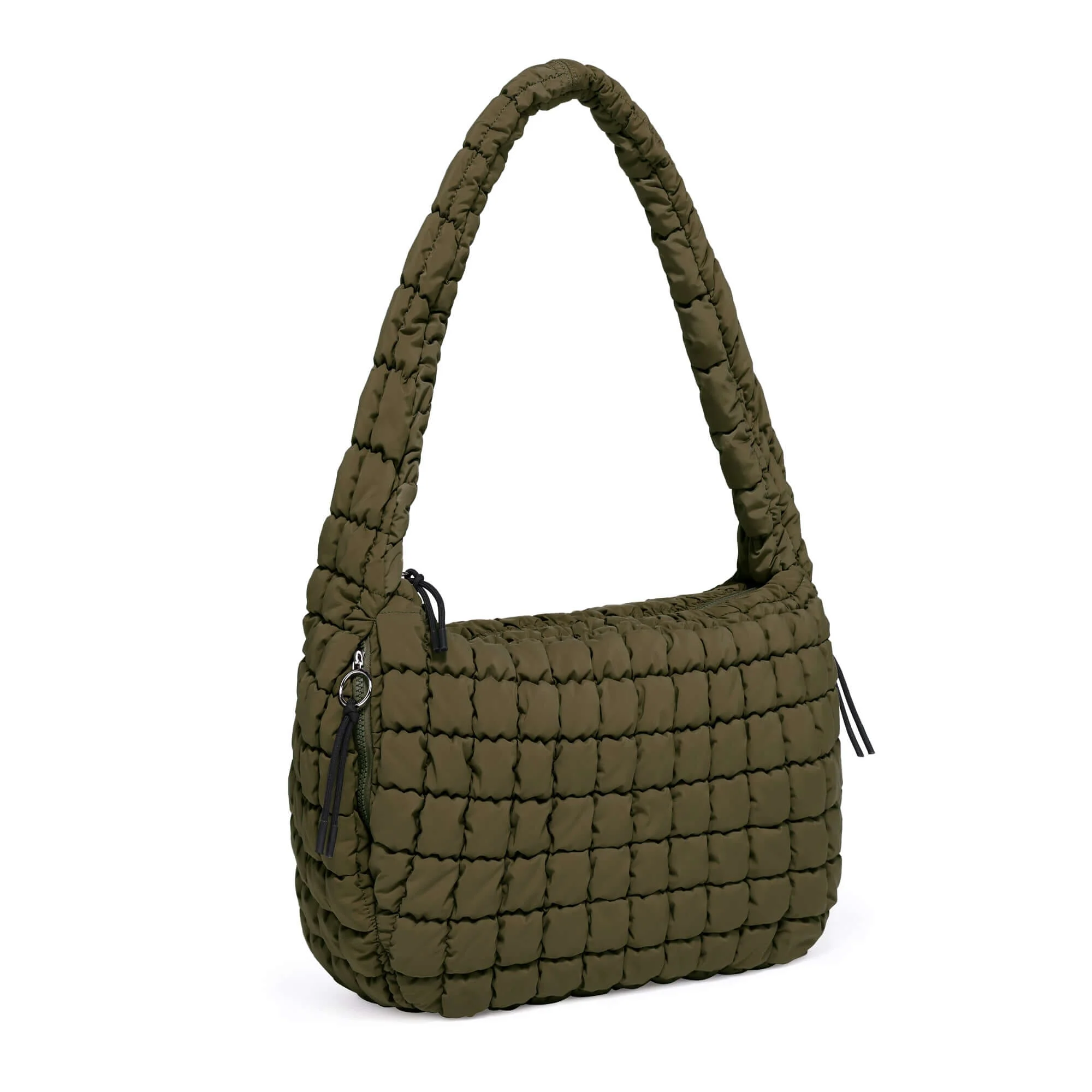 22L Quilted Carryall Crossbody Padding Bag - Image 7