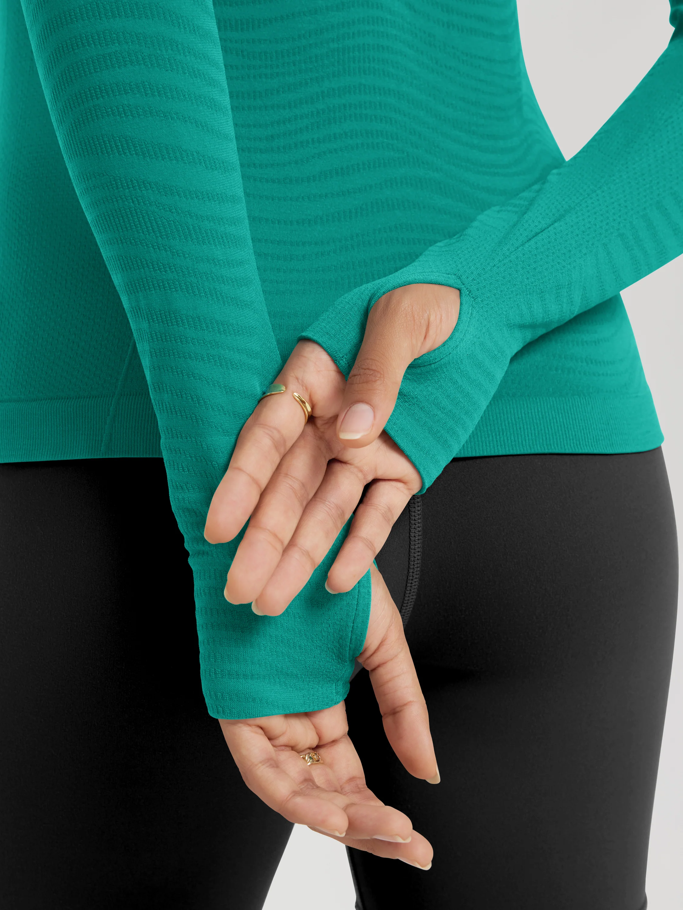 Seamless Performance Waist Length Long Sleeve - Image 40