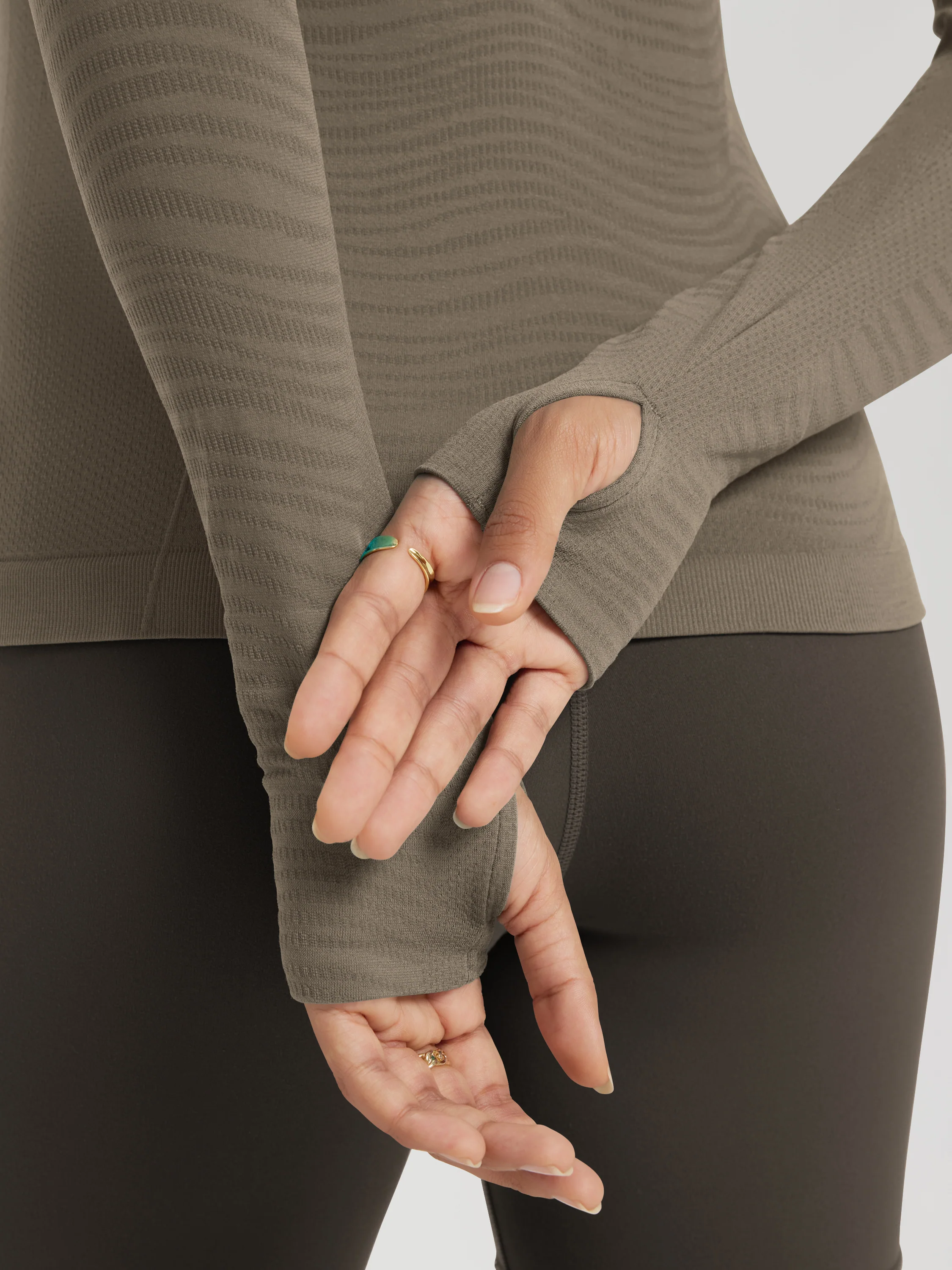 Seamless Performance Waist Length Long Sleeve - Image 5